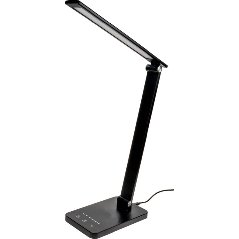 LAMPADA LED PIEGHEVOLE DA TAVOLO BRACCIO ROTANTE