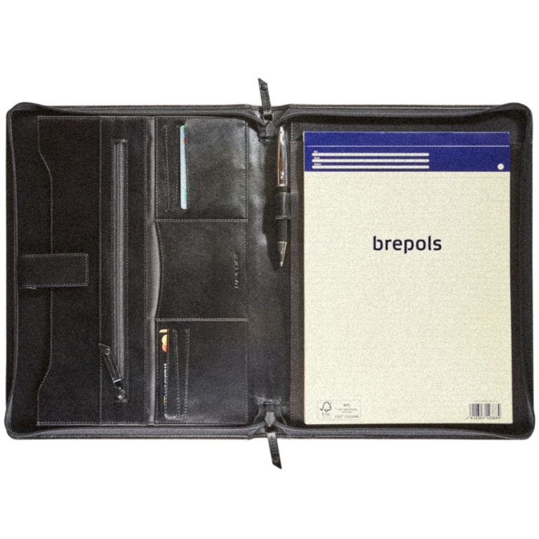 PORTABLOCCO A4 CON ZIP E BLOCCO ALL BLACK MAVERICK 2