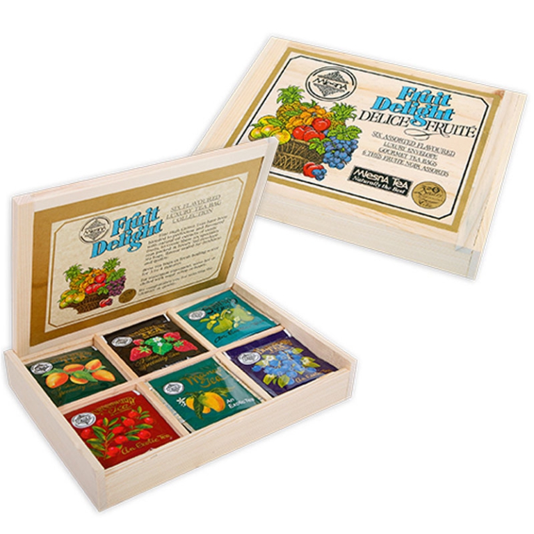 SCATOLA LEGNO 30FILTRI   FRUIT DELIGHT