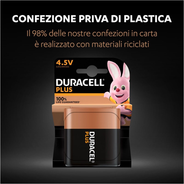 BATTERIE PIATTA 4.5V DURACELL 5