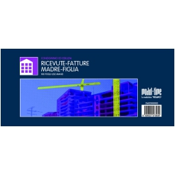 RICEVUTE FATTURE 5PZ 100FG 10X22 MADRE/FIGLIA MANO