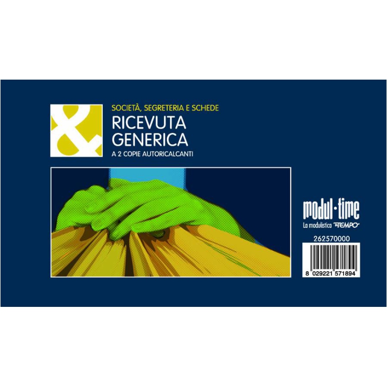 RICEVUTE GENERICHE 2C 5PZ 50FG 10X17 CARTA CHIMICA: vendita ingrosso con  consegna veloce