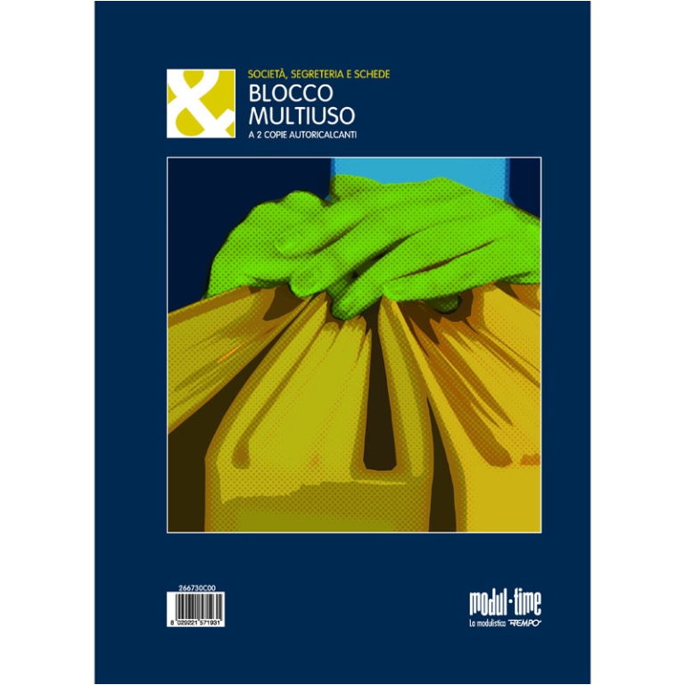 BLOCCO MULTIUSO A4 2COPIE 50FG 5PZ PASSEPARTOUT 2