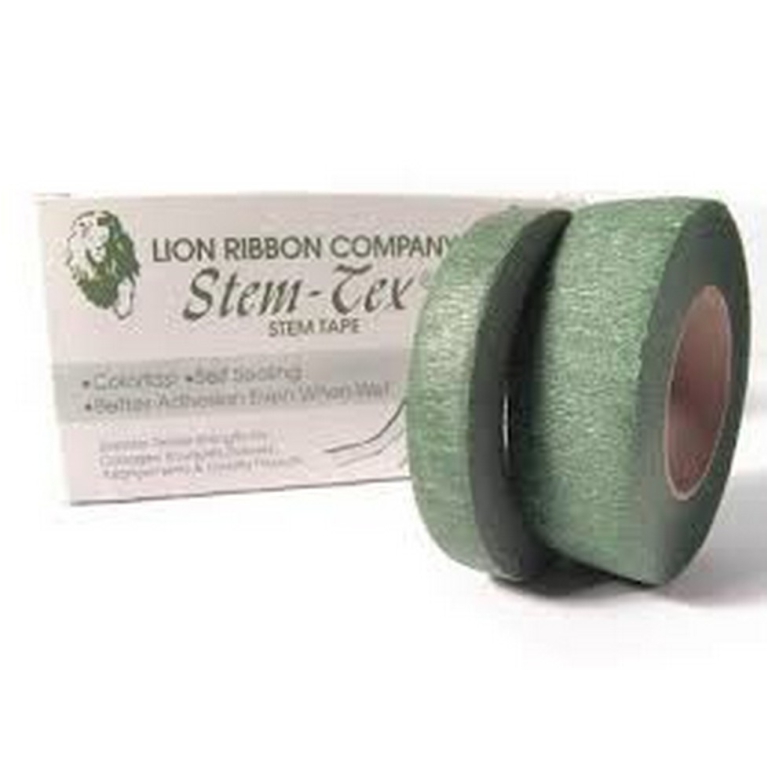 NASTRO STEMTEX CARTA FIORISTI 13MM VERDE 12PZ