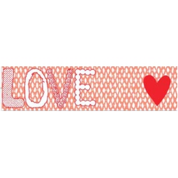 NASTRI TESSUTO 15MM 15MT SI007/07 SCRITTA LOVE