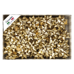 COCCARDE METALLIZZATE 19MM DIAM.7CM 70PZ ORO