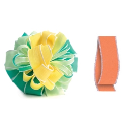 NASTRI BOBINA 10MMX25MT  TESSUTO ARANCIO