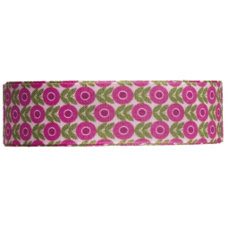 NASTRO TESSUTO 25MMX15MT COL.13 FUCSIA STAMPATO