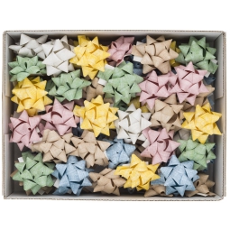 COCCARDE 15MM DIAM.6,5CM 50PZ ASSORTITE 31326