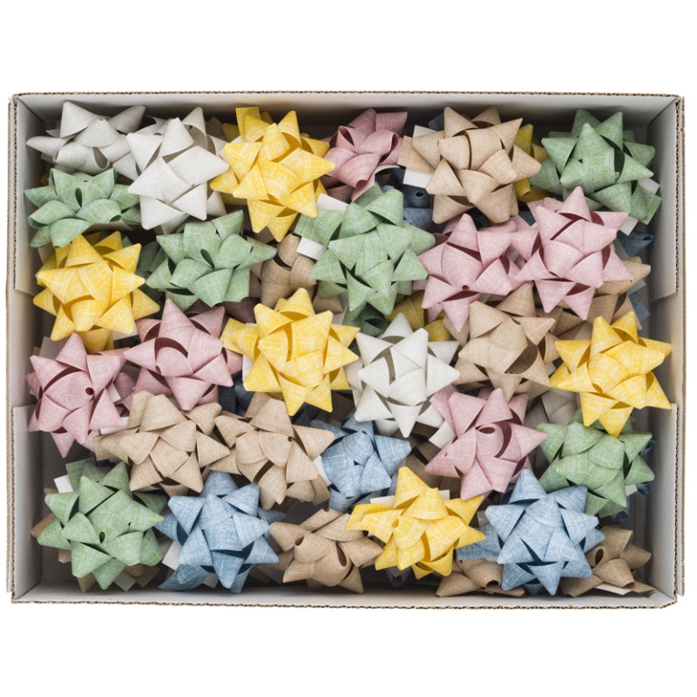COCCARDE 15MM DIAM.6,5CM 50PZ ASSORTITE 31326