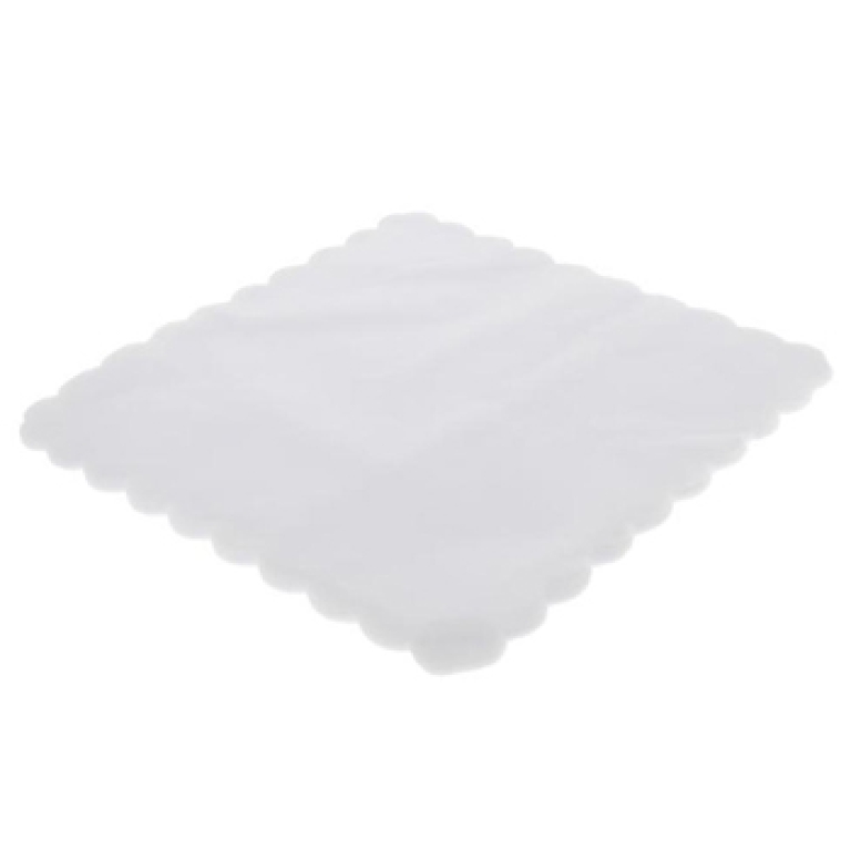 TULLE VELOFATA 50PZ      24X24CM QUADRO BIANCO