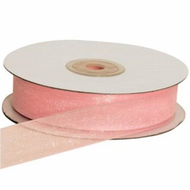 NASTRO ORGANZA 10MMX50MT ROSA 10