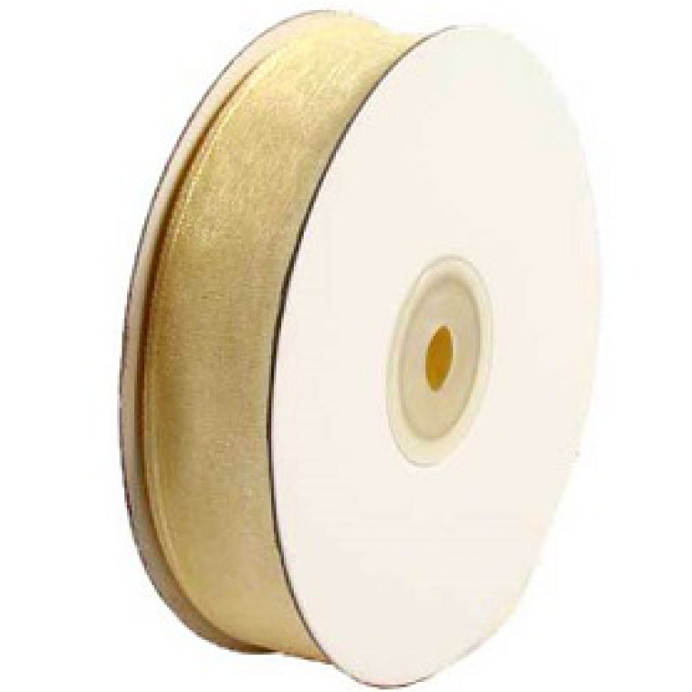 NASTRO ORGANZA 20MMX50MT BEIGE 02