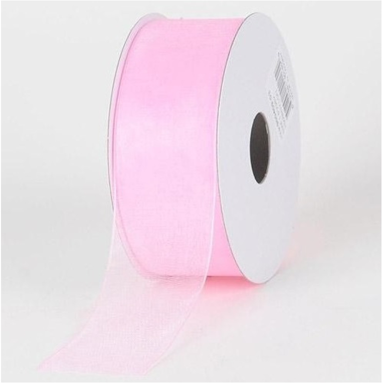 NASTRO ORGANZA 40MMX50MT ROSA 10