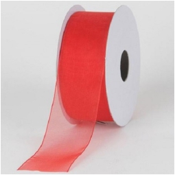 NASTRO ORGANZA 4MMX50MT ROSSO 11