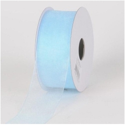 NASTRO ORGANZA 40MMX50MT AZZURRO 13