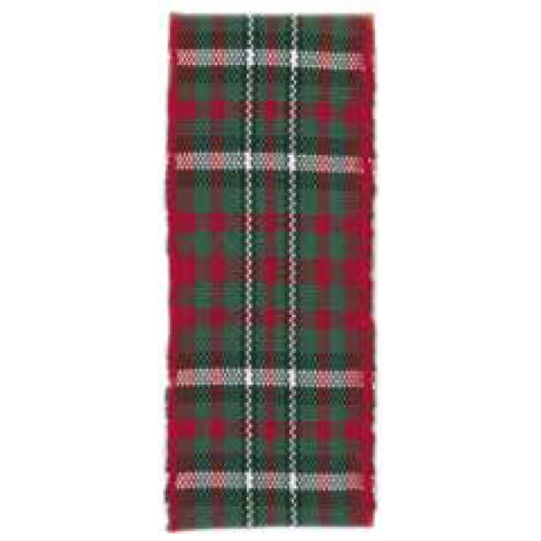 NASTRO TESSUTO 23MMX25MT SCOZZESE ROSSO VERDE