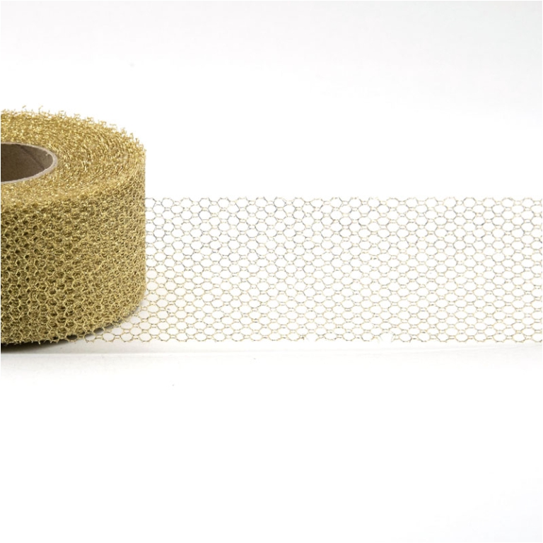 NASTRO RETINA LUREX 50MMX20MT ORO
