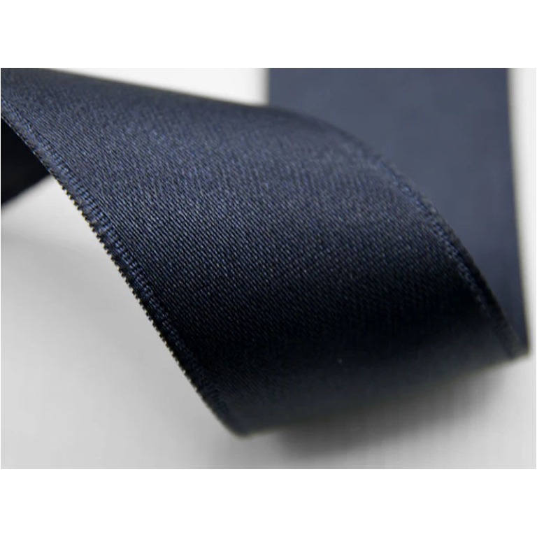 NASTRO DOPPIO RASO 3MMX100MT BLU NOTTE 2
