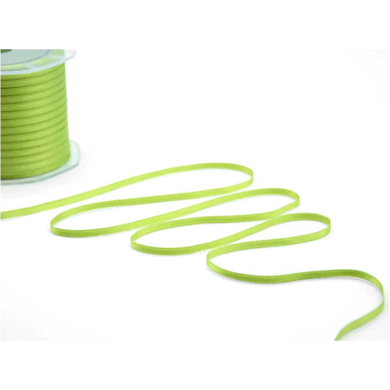 NASTRO DOPPIO RASO 3MMX100MT VERDE OLIVA