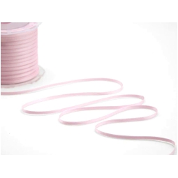 NASTRO DOPPIO RASO 3MMX100MT ROSA BABY