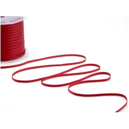 NASTRO DOPPIO RASO 3MMX100MT ROSSO