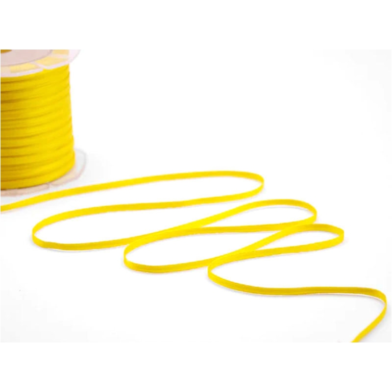 NASTRO DOPPIO RASO 3MMX100MT GIALLO LIMONE