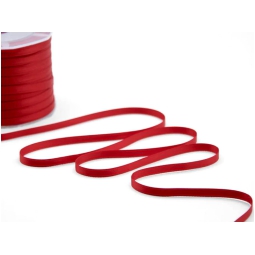 NASTRO DOPPIO RASO 6MMX100MT ROSSO