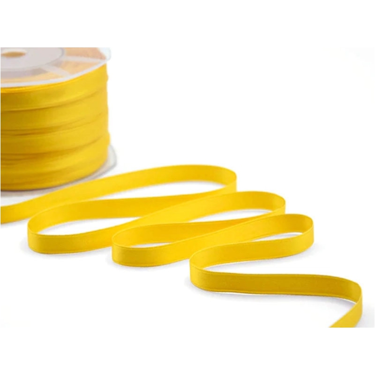 NASTRO DOPPIO RASO 10MMX100MT GIALLO ORO