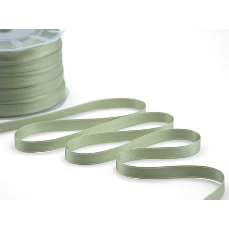 NASTRO DOPPIO RASO 10MMX100MT PISTACCHIO