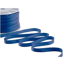 NASTRO DOPPIO RASO 10MMX100MT BLU CINA