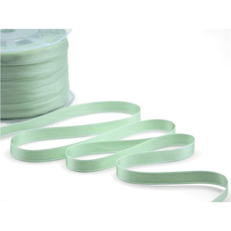 NASTRO DOPPIO RASO 10MMX100MT VERDE SALVIA
