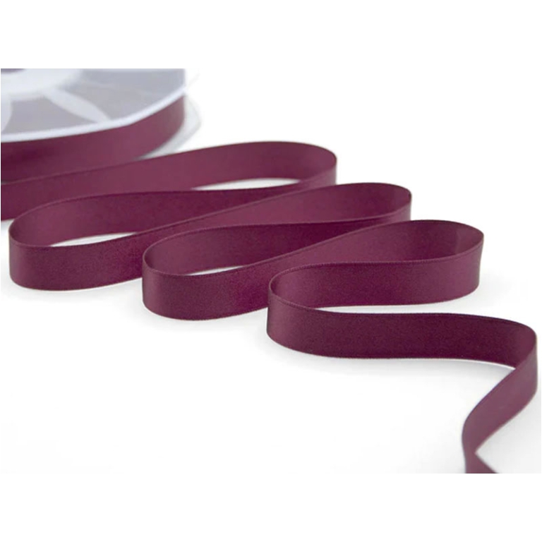 NASTRO DOPPIO RASO 16MMX50MT BORGOGNA