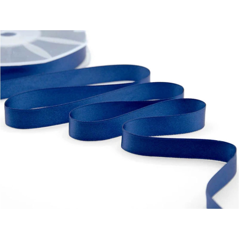 NASTRO DOPPIO RASO 16MMX50MT BLU CINA