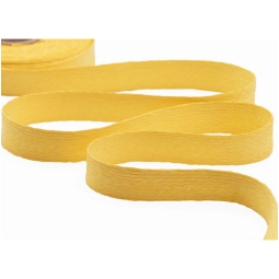 NASTRO CARTA INTRECCIATA 24MM GIALLO