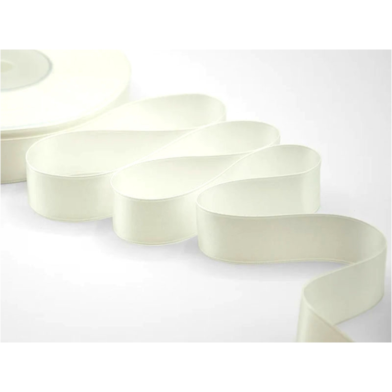 NASTRO DOPPIO RASO 25MMX50MT BIANCO