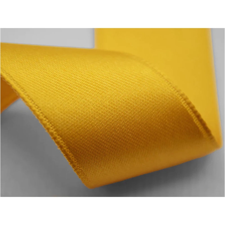 NASTRO DOPPIO RASO 25MMX50MT GIALLO ORO 2
