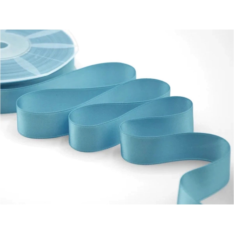 NASTRO DOPPIO RASO 25MMX50MT CELESTE