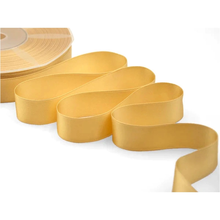 NASTRO DOPPIO RASO 25MMX50MT ORO ANTICO