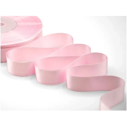 NASTRO DOPPIO RASO 25MMX50MT ROSA BABY