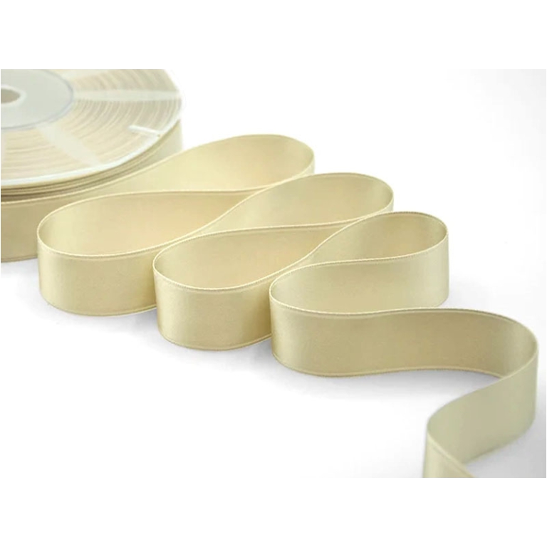NASTRO DOPPIO RASO 25MMX50MT AVORIO