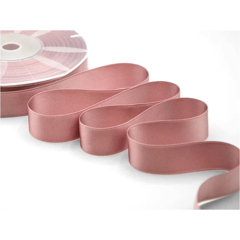 NASTRO DOPPIO RASO 25MMX50MT ROSA ANTICO