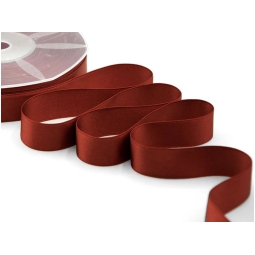 NASTRO DOPPIO RASO 25MMX50MT TERRA BRUCIATA