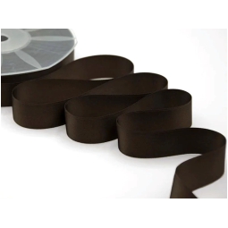 NASTRO DOPPIO RASO 25MMX50MT CIOCCOLATO