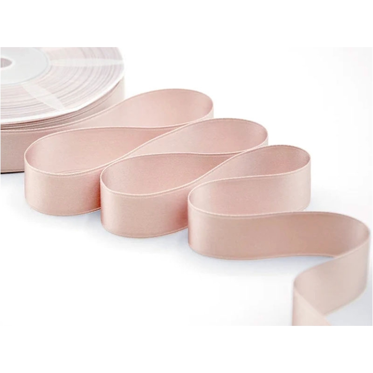 NASTRO DOPPIO RASO 25MMX50MT ROSA PERLA