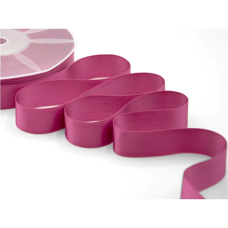NASTRO DOPPIO RASO 25MMX50MT FUCSIA