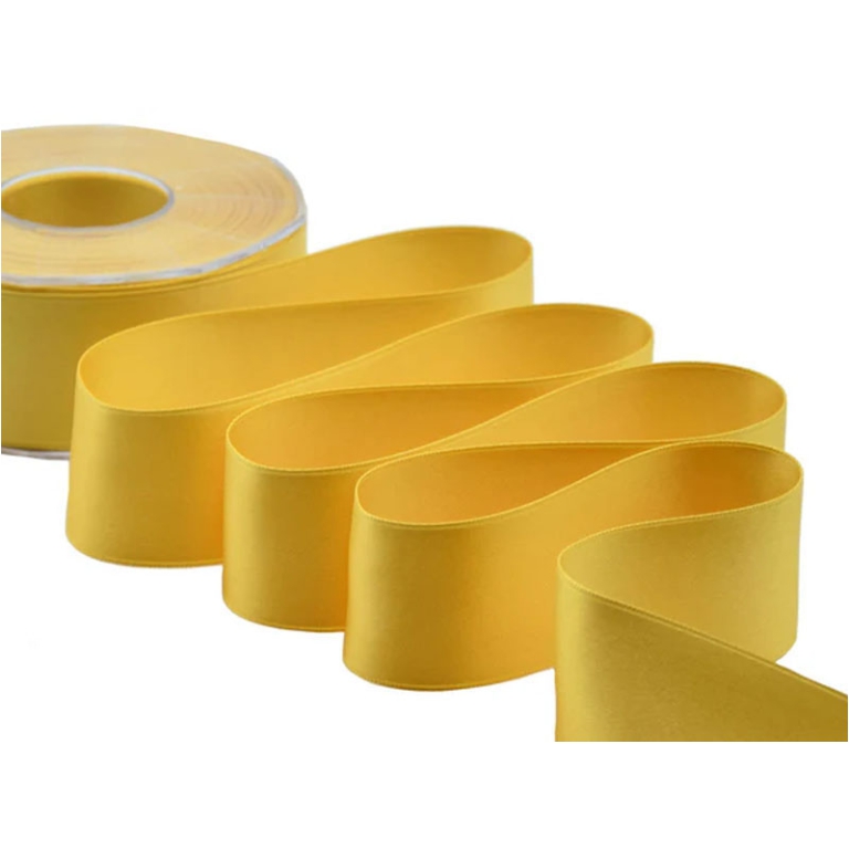 NASTRO DOPPIO RASO 40MMX25MT GIALLO ORO