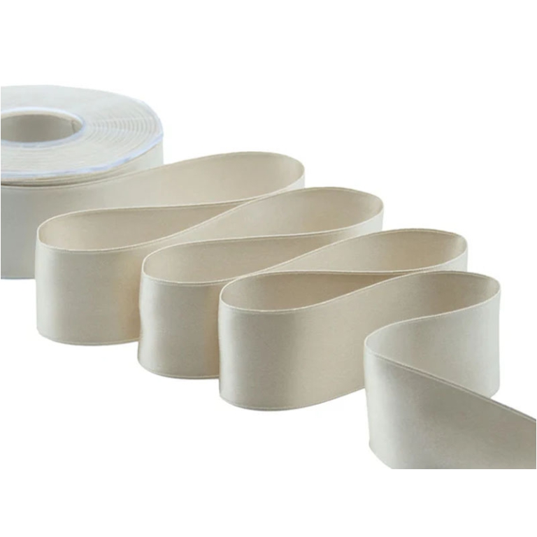 NASTRO DOPPIO RASO 40MMX25MT CARAMELLO
