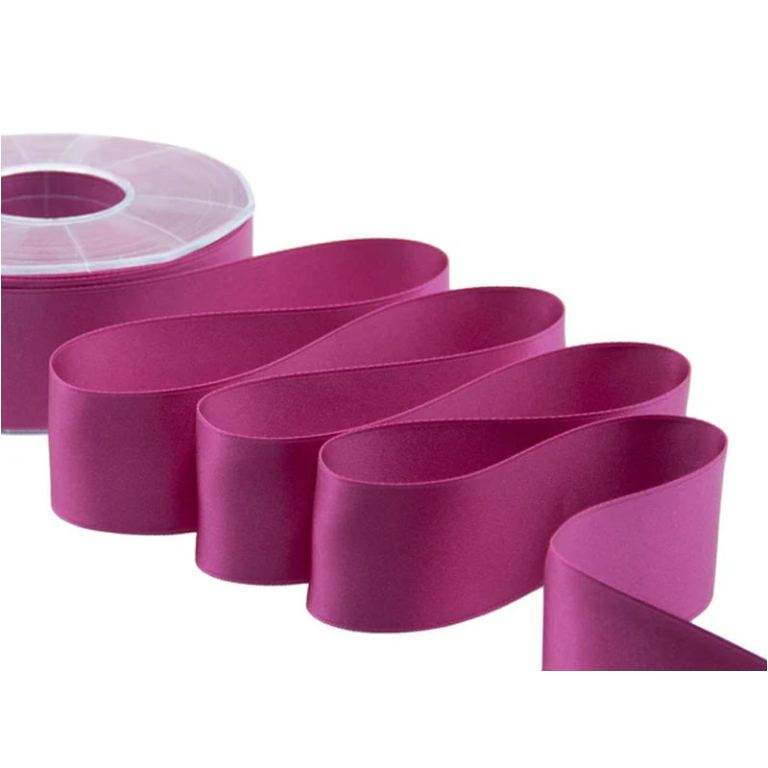 NASTRO DOPPIO RASO 40MMX25MT FUCSIA