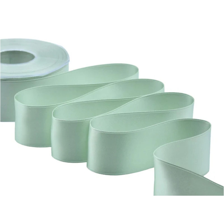 NASTRO DOPPIO RASO 40MMX25MT VERDE SALVIA